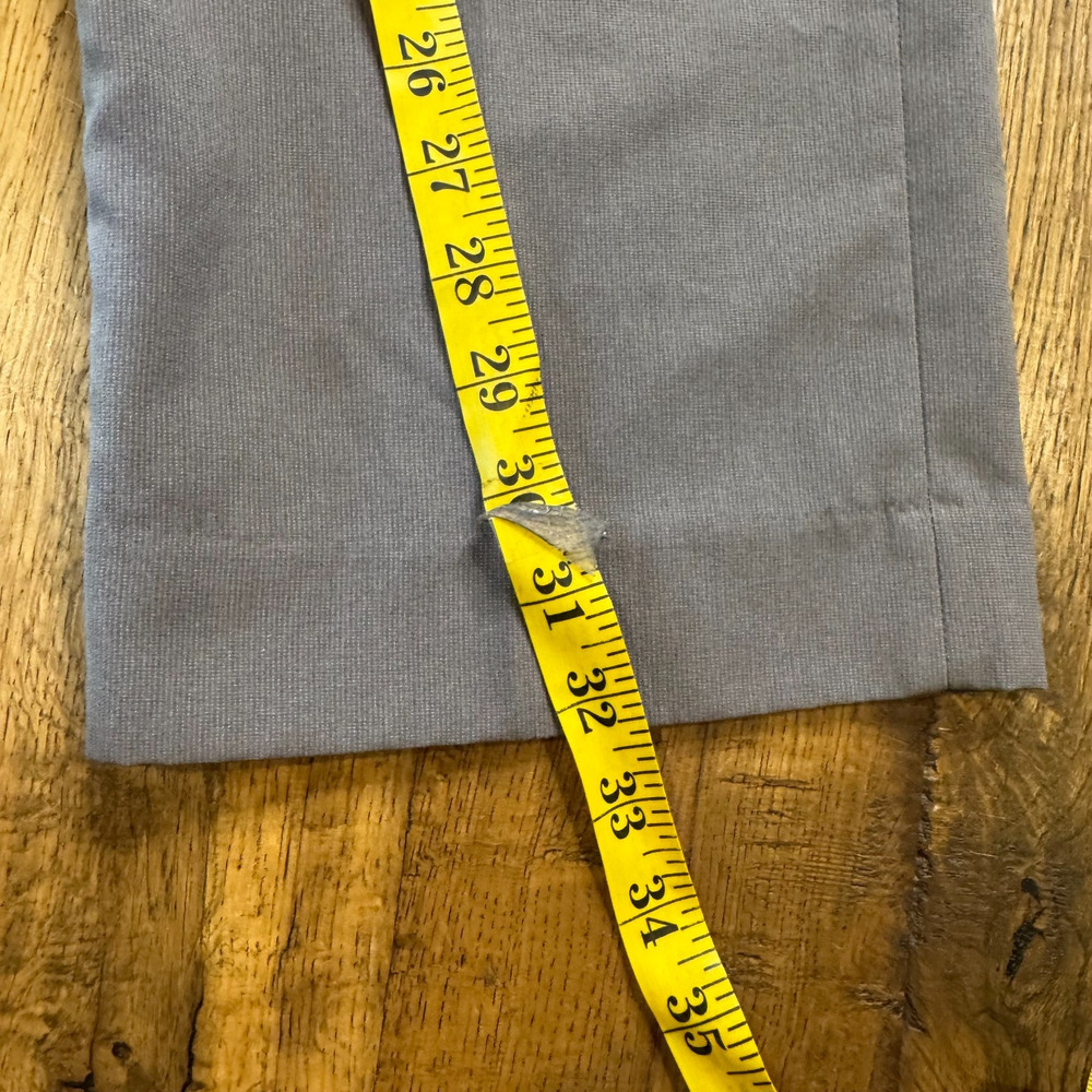 Claiborne Taupe Gray Dress Tailored Pants Mens Size 34x32 100% Polyester - Picture 5 of 6